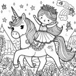 24 Desene Unicorn De Colorat Gratuit Desene Imprimabile