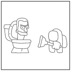 Coloriage Skibidi Toilettes Unique Dessins Imprimer