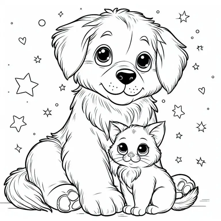38 Desenhos Puppy para colorir e imprimir PDF gratis