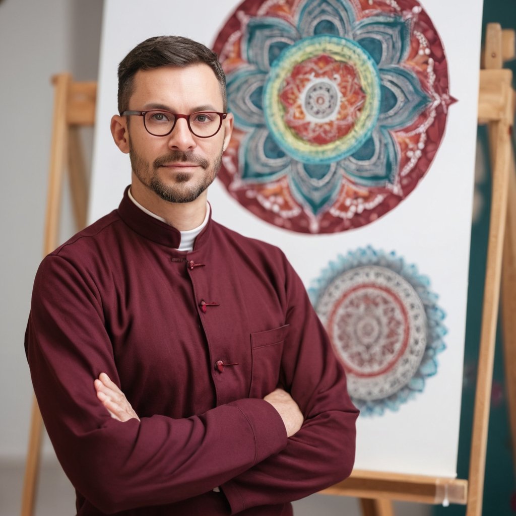 Freek Biesbosch – Kunstenaar en kunstdocent Mandala