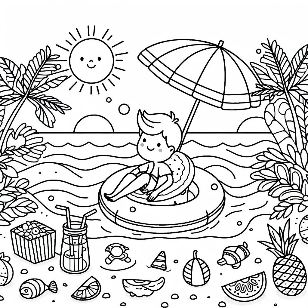 21 Zomer Kleurplaat Unieke Download En Printen Tekeningen 21 Zomer Kleurplaat Unieke Download En Printen Tekeningen
