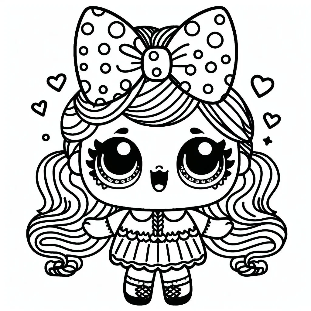 24 LOL Surprise Coloring Pages Unique Download And Print