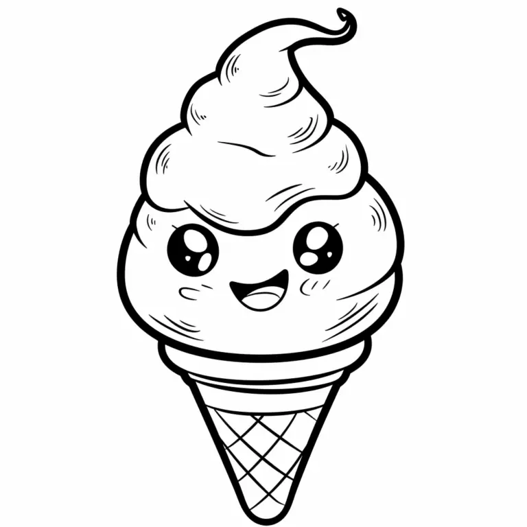  32 Eis Ausmalbilder kostenlos zum ausdrucken PDF 