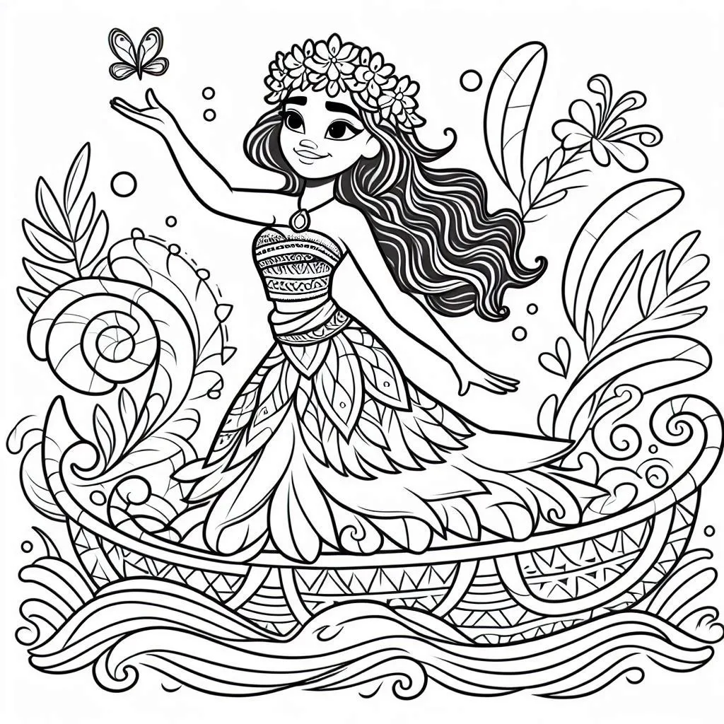 Princess Moana priten