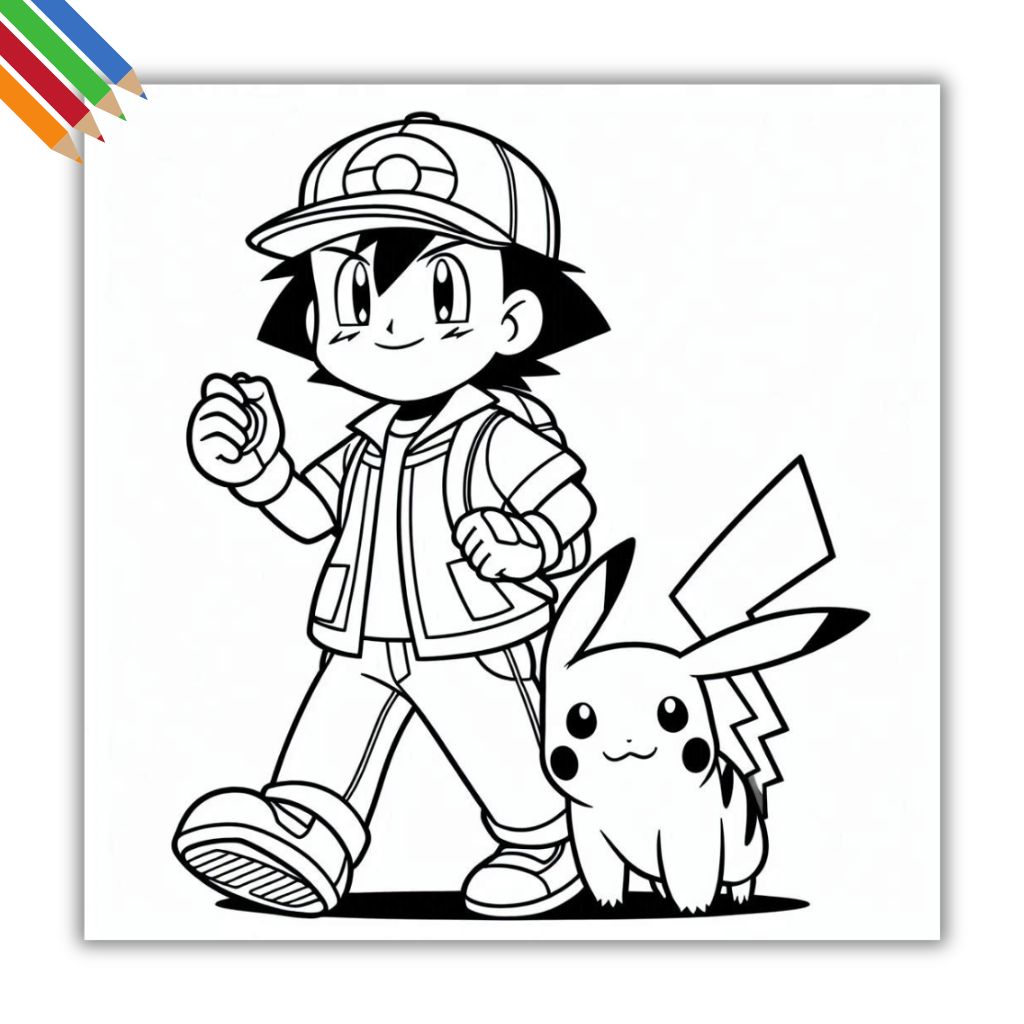 40+ Dibujo de Pokémon para colorear | Kleur-v-Kind