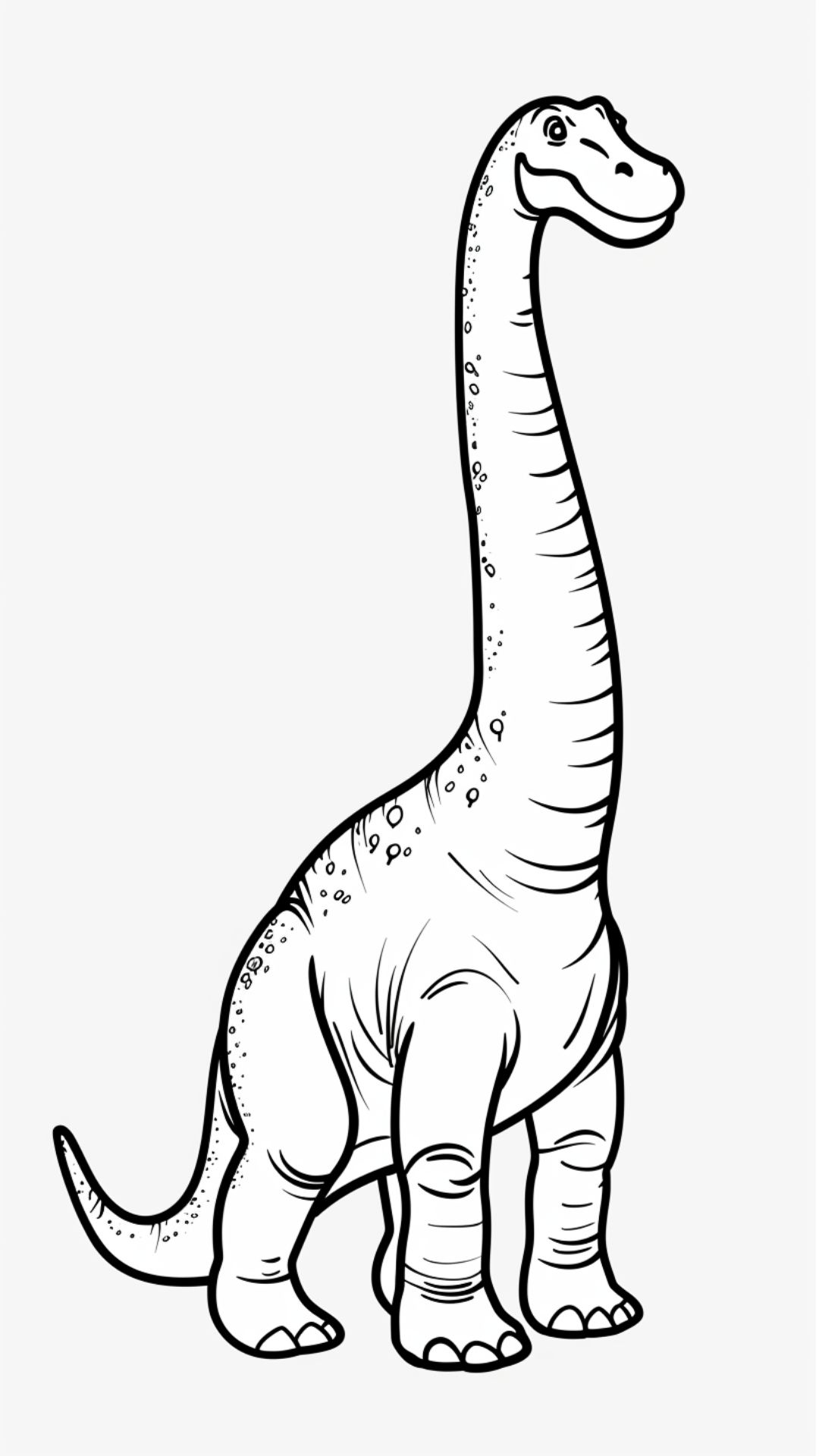 Brachiosaurus kleurplaat online