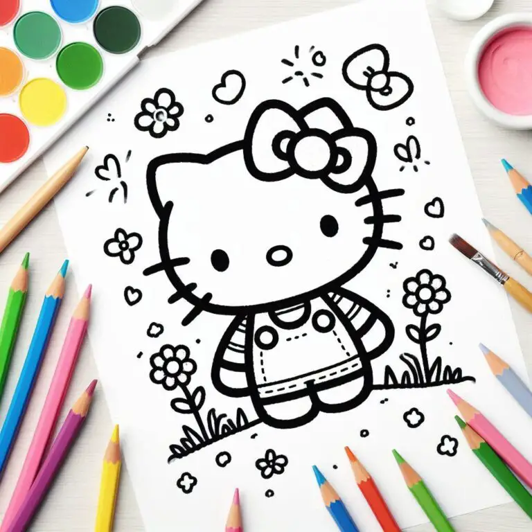 24 My Melody coloring pages unique (Free Printables PDF)
