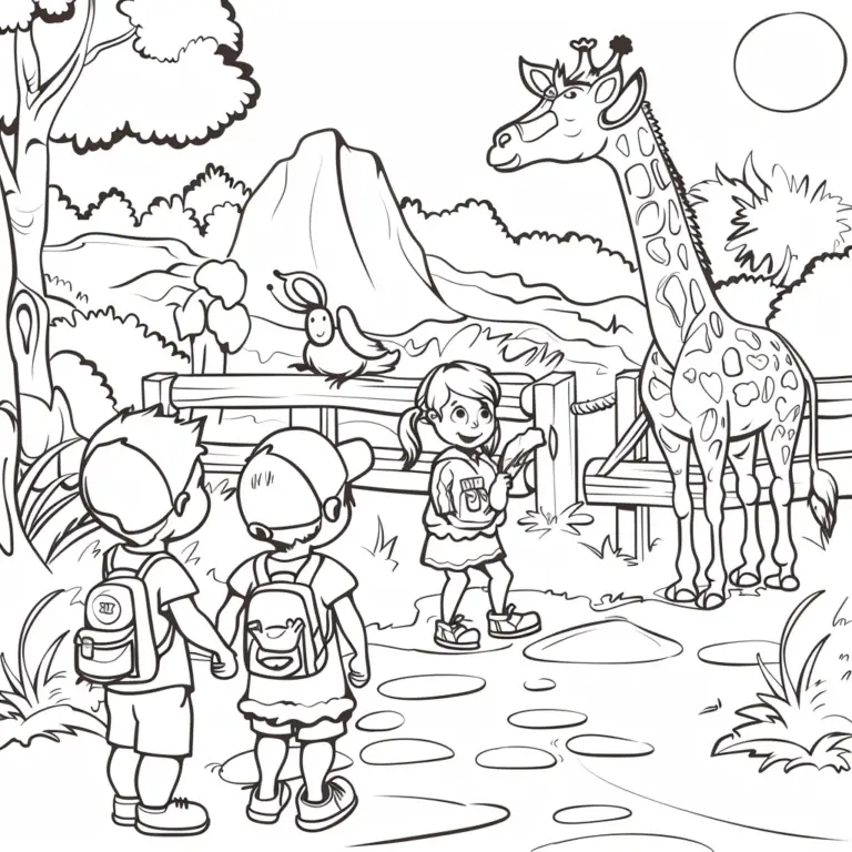 57 Dierentuin Kleurplaat Unieke Download En Print Tekening