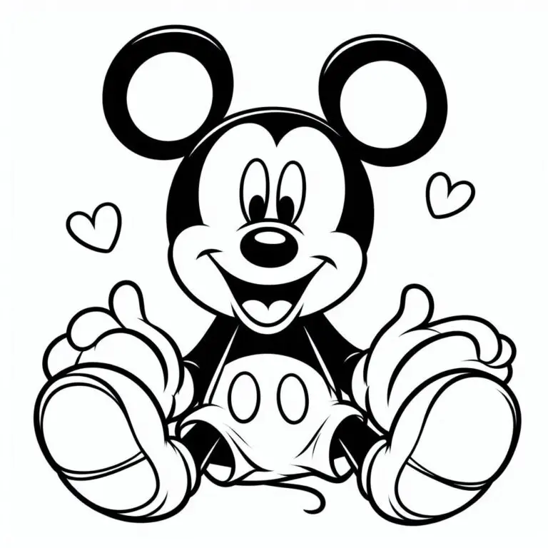 Micky Maus Ausmalbilder: Kostenloser Spaß für Groß und Klein!