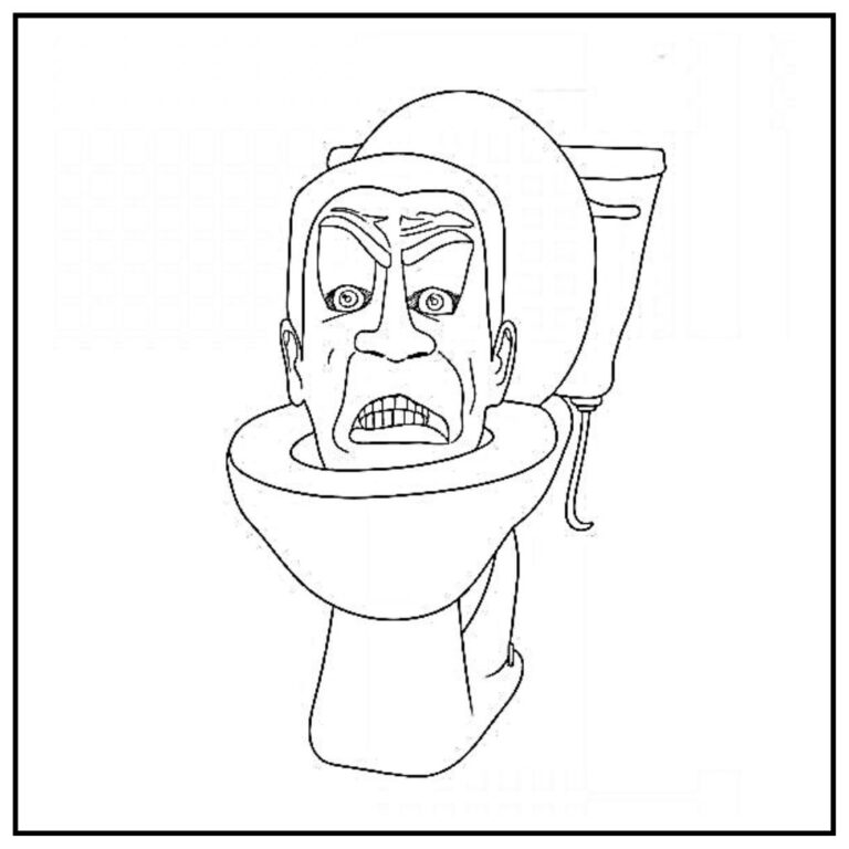 27 Skibidi Toilet Coloring Pages for Kids | Free Printables
