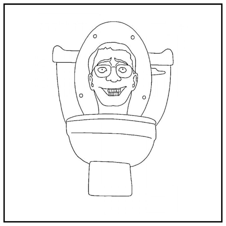 27 Skibidi Toilet Coloring Pages for Kids | Free Printables