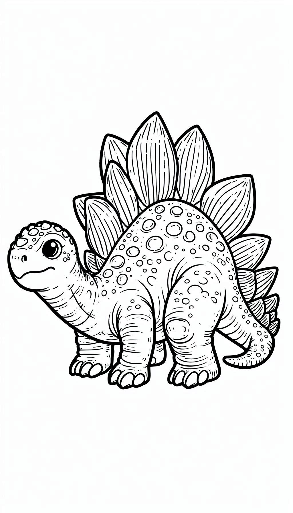 Stegosaurus kleurplaten prineten