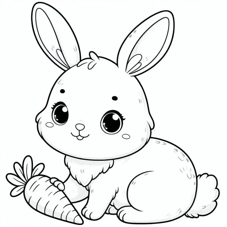 54 Konijntjes Kleurplaat Unieke | Download En Print Tekening