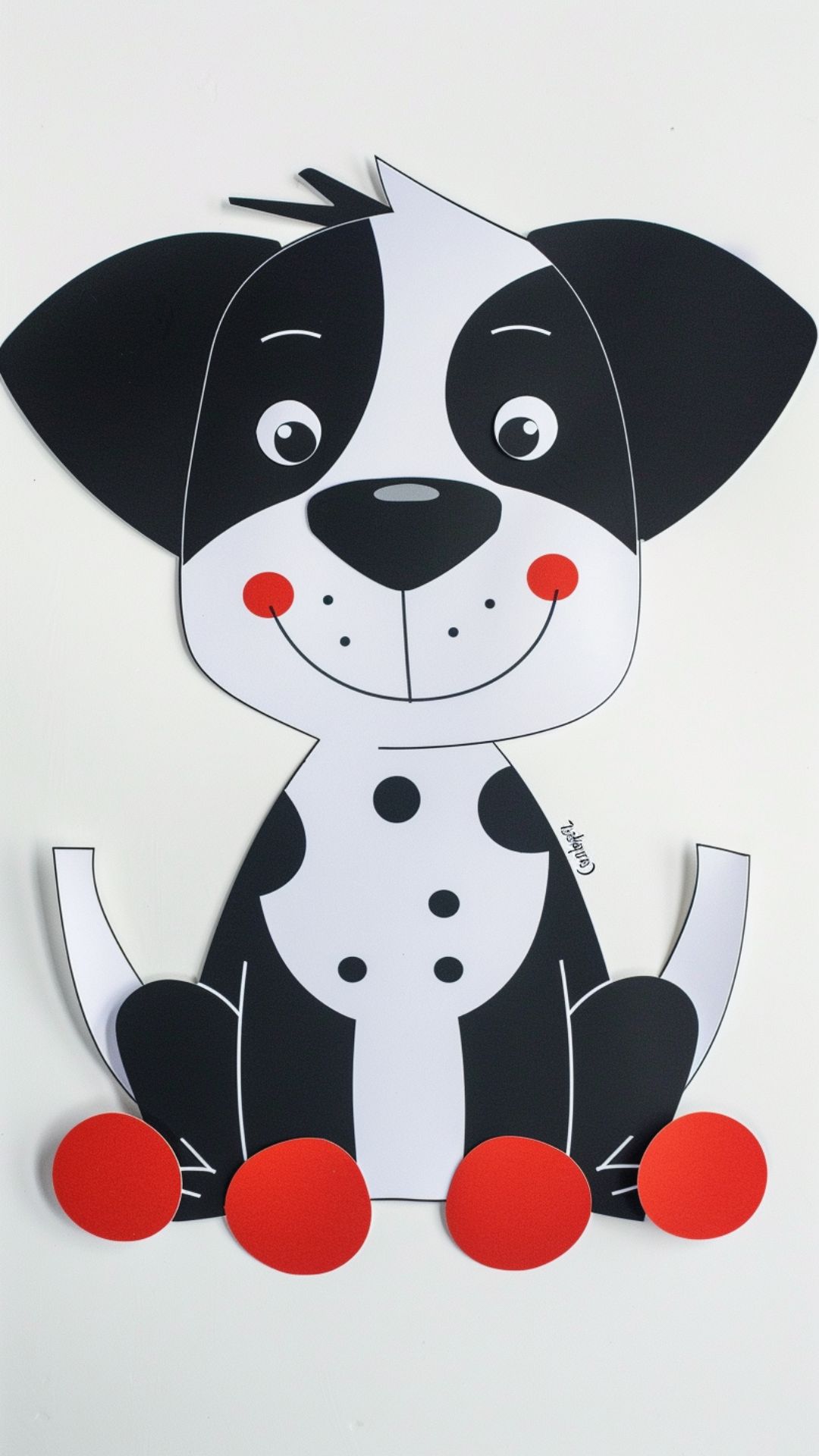 Puppy Knutselen met Papier19