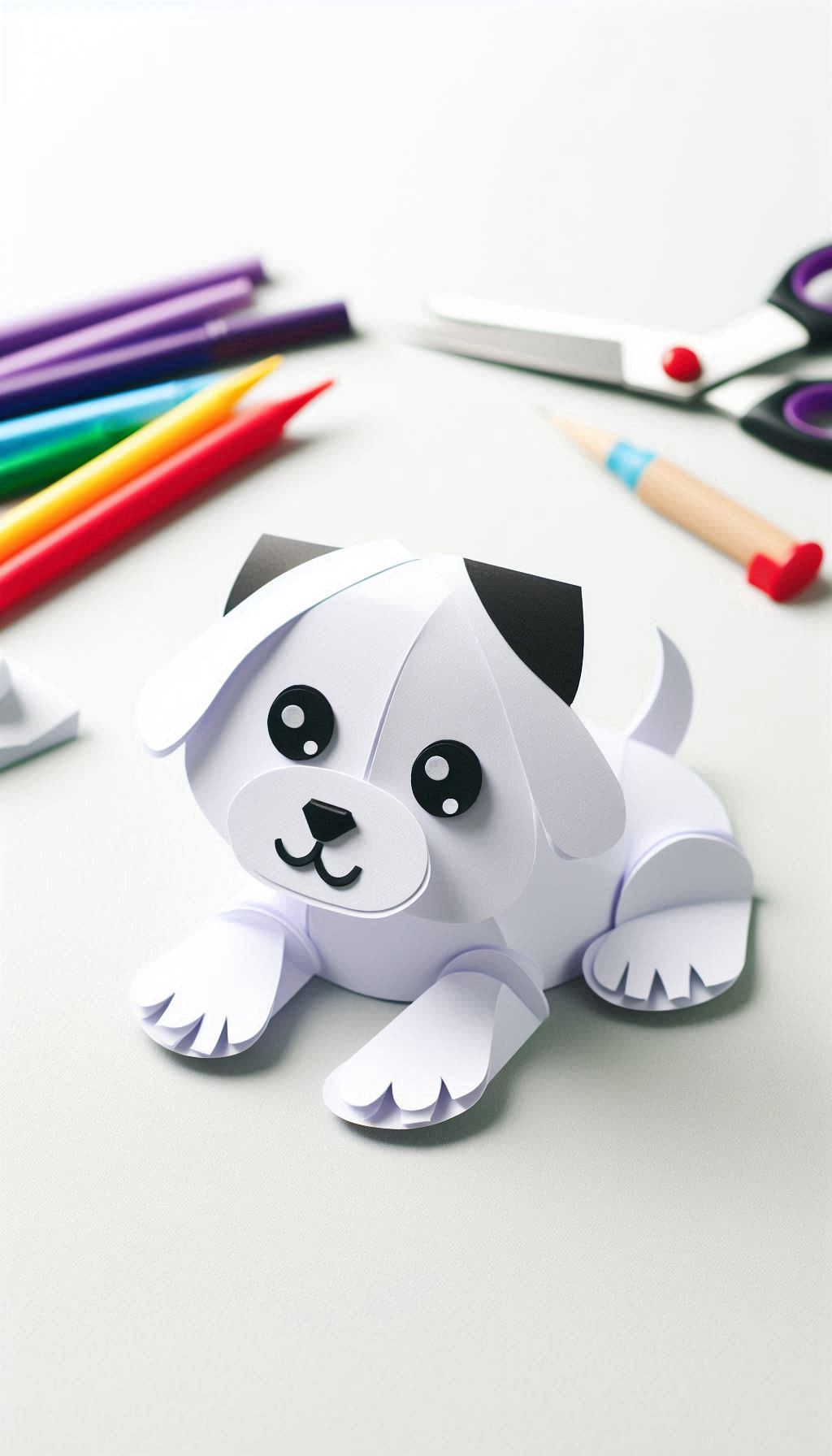 Puppy Knutselen met Papier25