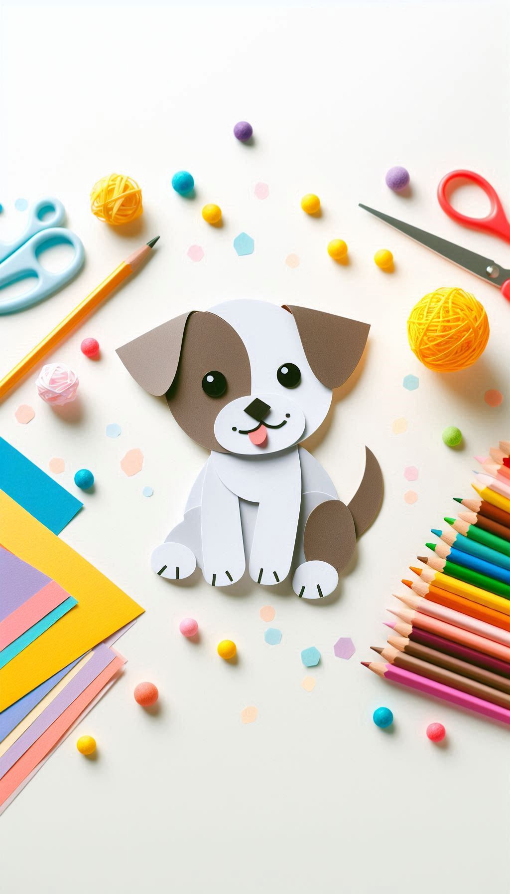 Puppy Knutselen met Papier26