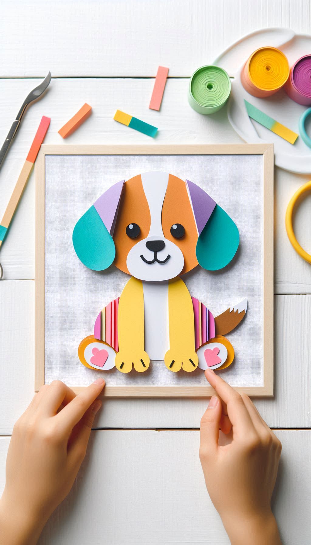 Puppy Knutselen met Papier27