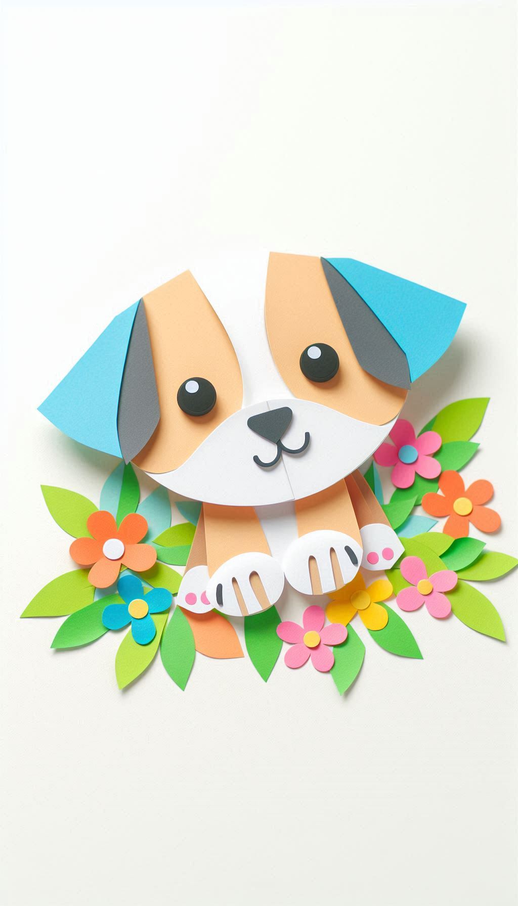 Puppy Knutselen met Papier28