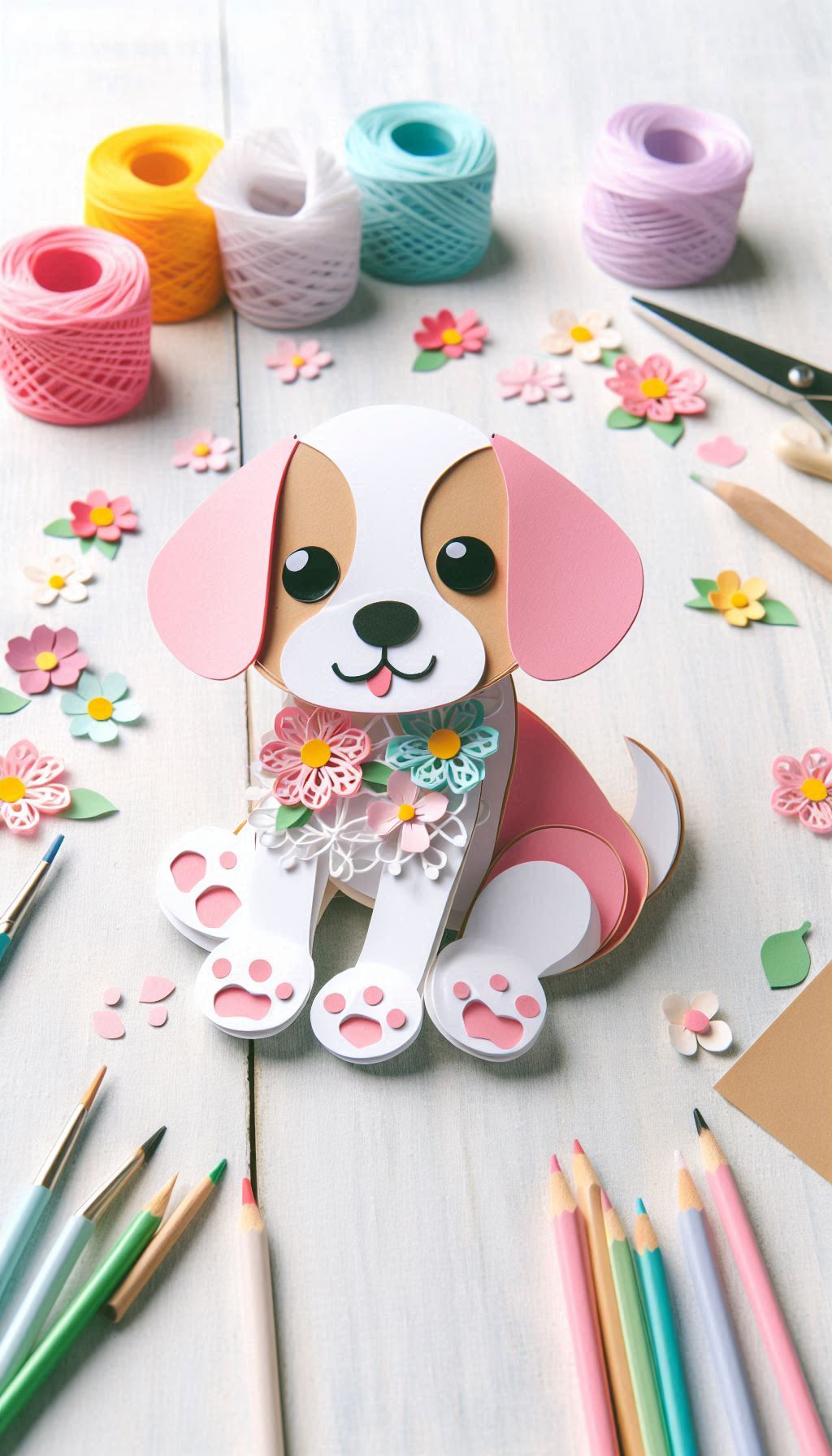 Puppy Knutselen met Papier29