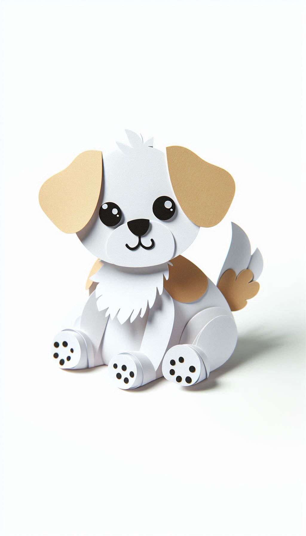 Puppy Knutselen met Papier31