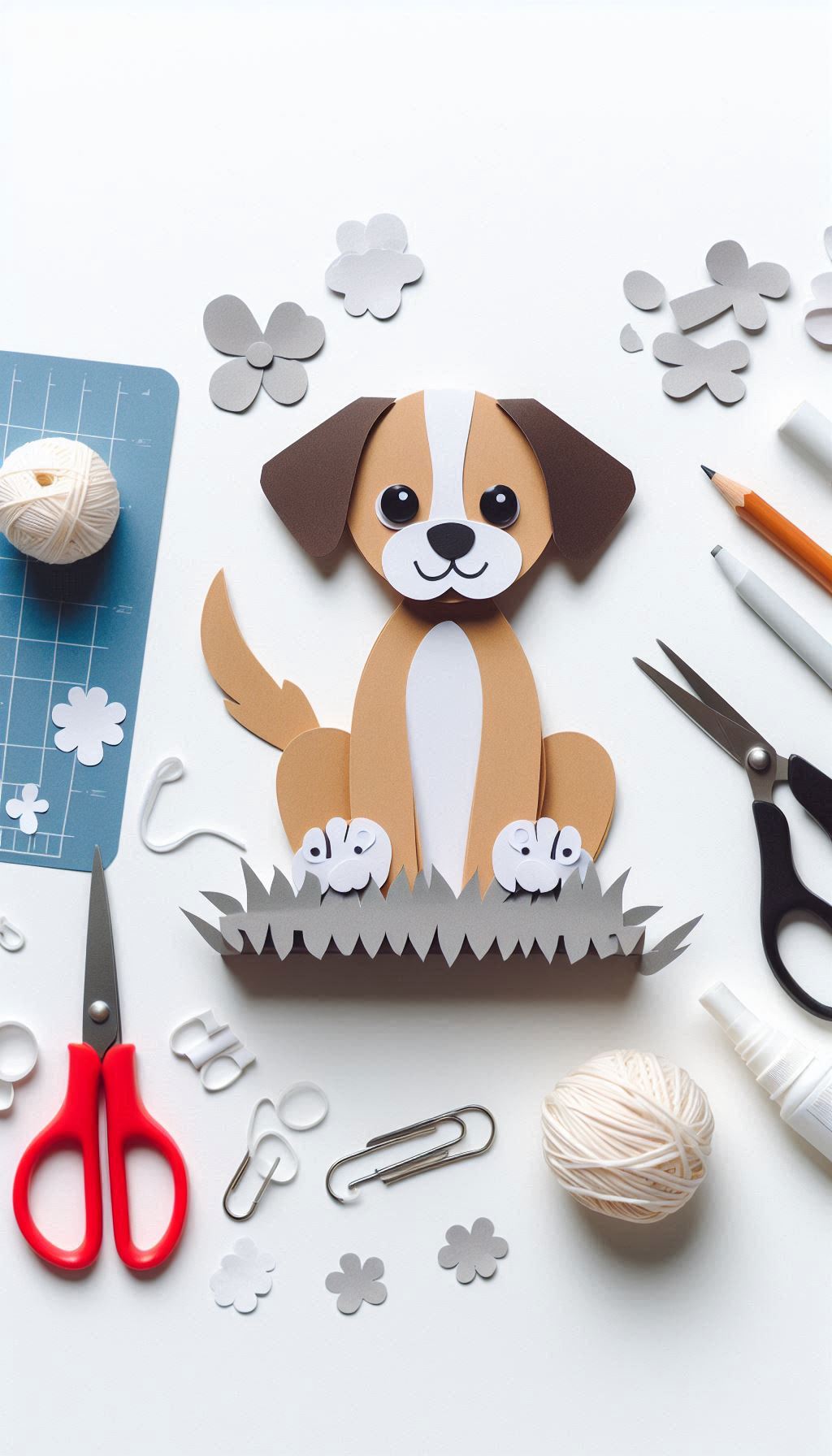 Puppy Knutselen met Papier34