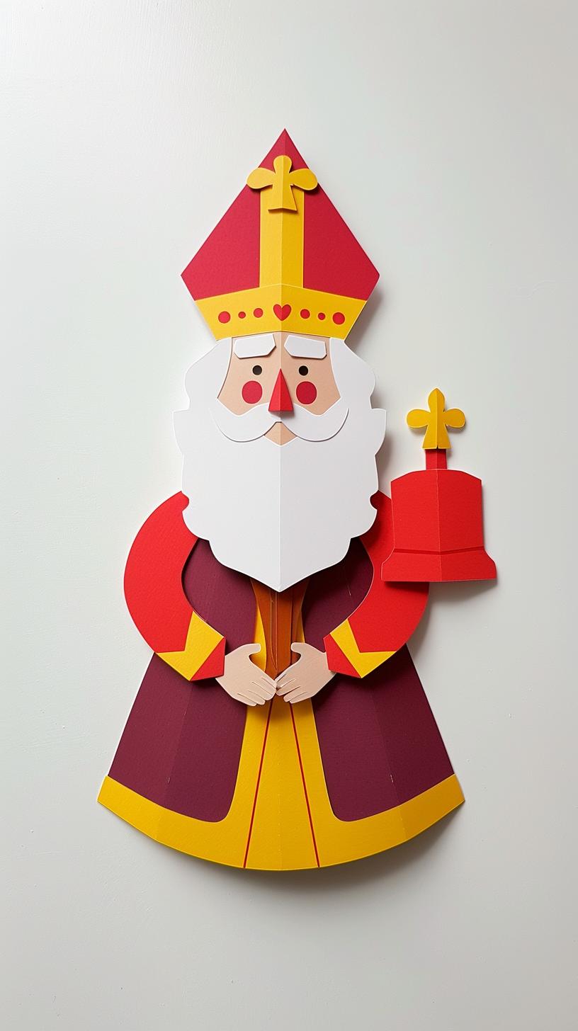 sinterklaas Knutselen met Papier1