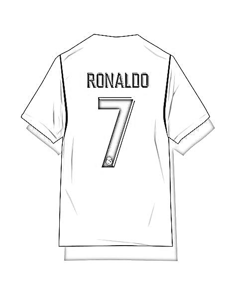 Cristiano ronaldo kleurplaat unieke17