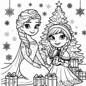 73+ Elsa And Anna Coloring Page Unique | Download And Print