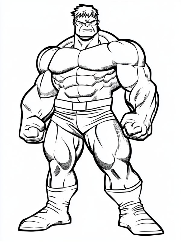 Hulk tekening online