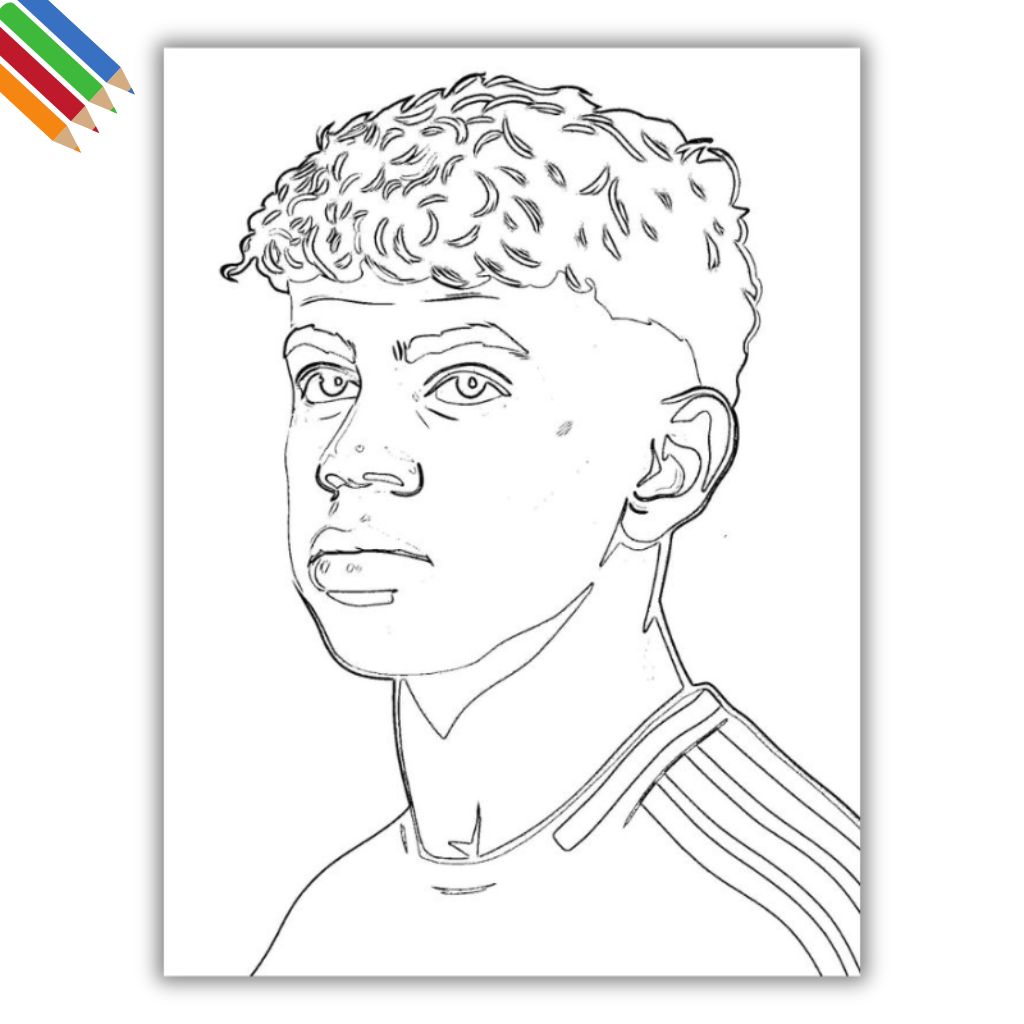 Mbappe Coloring Pages Unique Free Printables