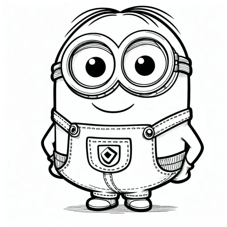 70+ Minions Coloring Pages Unique | Free Printables