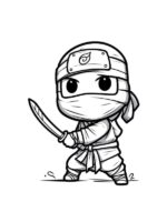 34+ Ninja Coloring Pages For Kids | Free Printables