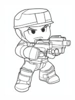 Mewarnai Roblox untuk anak-anak (gambar untuk dicetak)