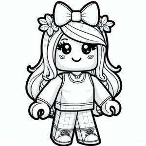 Dibujo De Roblox Para Colorear Dibujos Para Imprimir 