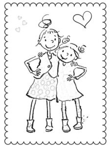29 Zoete Zusjes Kleurplaat Gratis Download En Printen 29 Zoete Zusjes Kleurplaat Gratis Download En Printen