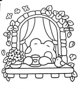 63 Desenhos Coco Wyo para colorir - Coco Wyo Kleurboek PDF 263x300 