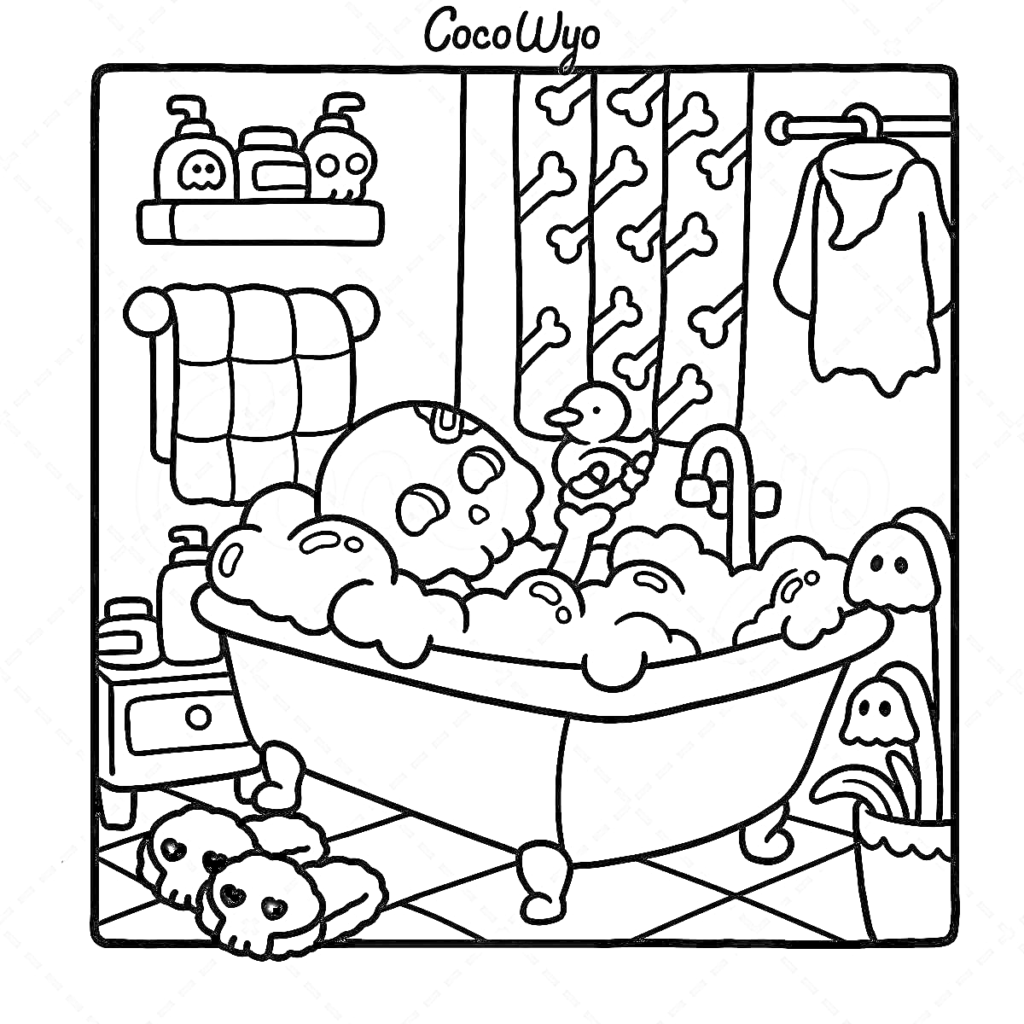 60+ Coco Wyo coloring pages (Free Printables PDF)