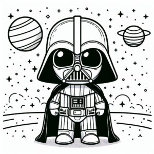 60+ Star Wars Omalovánky unikátní k vytisknutí PDF