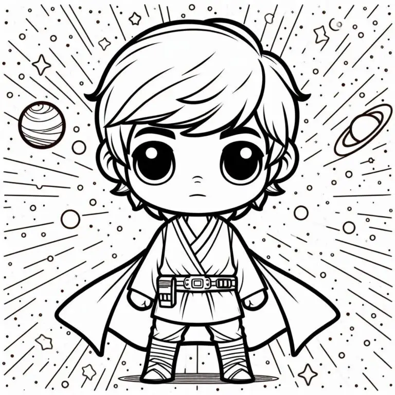 60+ Star Wars Omalovánky unikátní k vytisknutí PDF