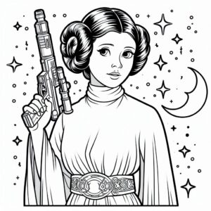 60+ Star Wars Omalovánky unikátní k vytisknutí PDF