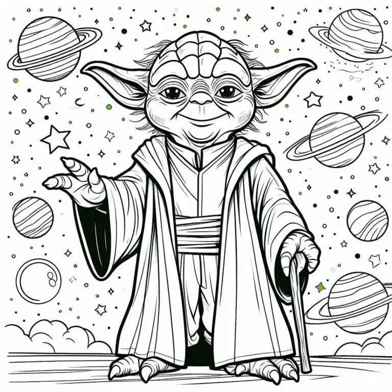 60+ Star Wars Omalovánky unikátní k vytisknutí PDF