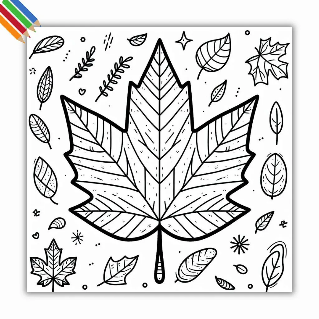 21 Desenhos Folhas De Outono Para Colorir E Imprimir PDF 21 Desenhos Folhas De Outono Para Colorir E Imprimir PDF