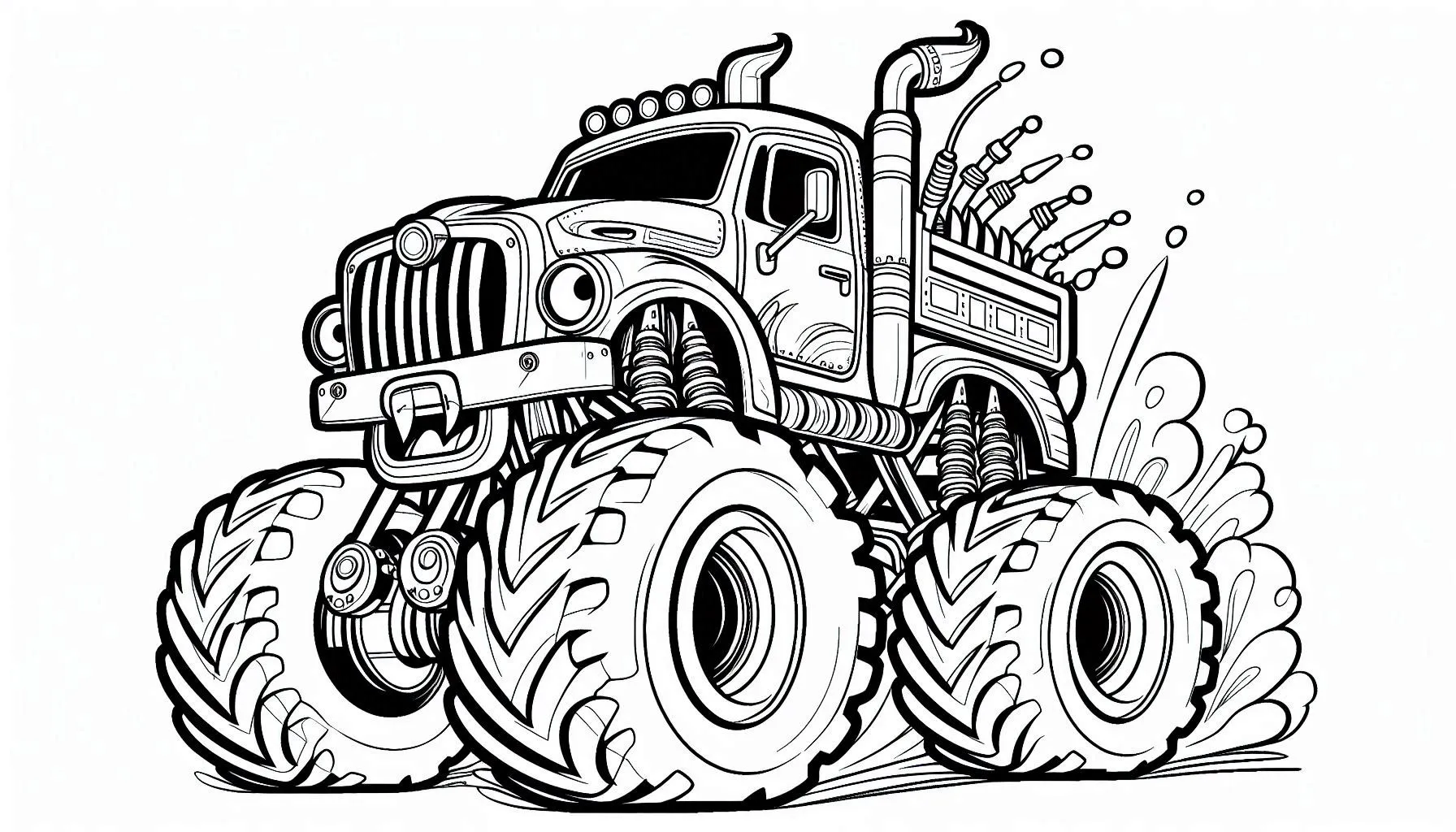 kleur monstertruck