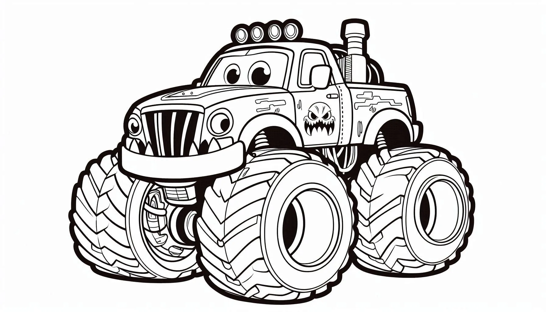 monstertruck kleur