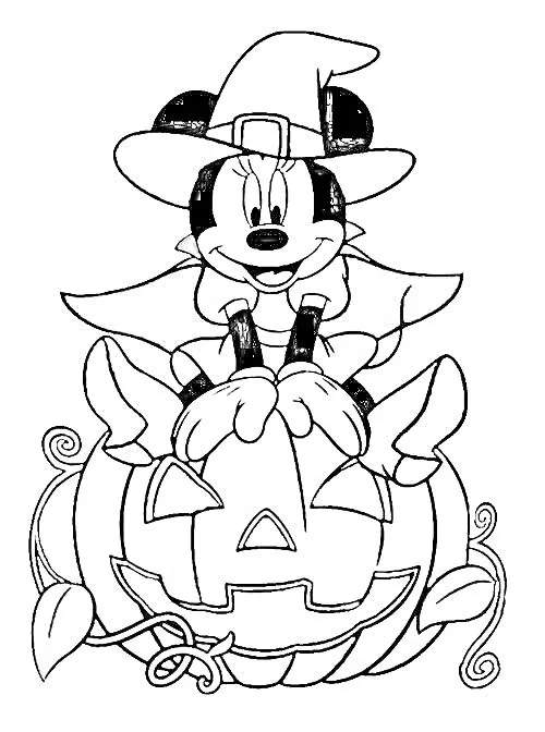 Disney Halloween printbare PDF