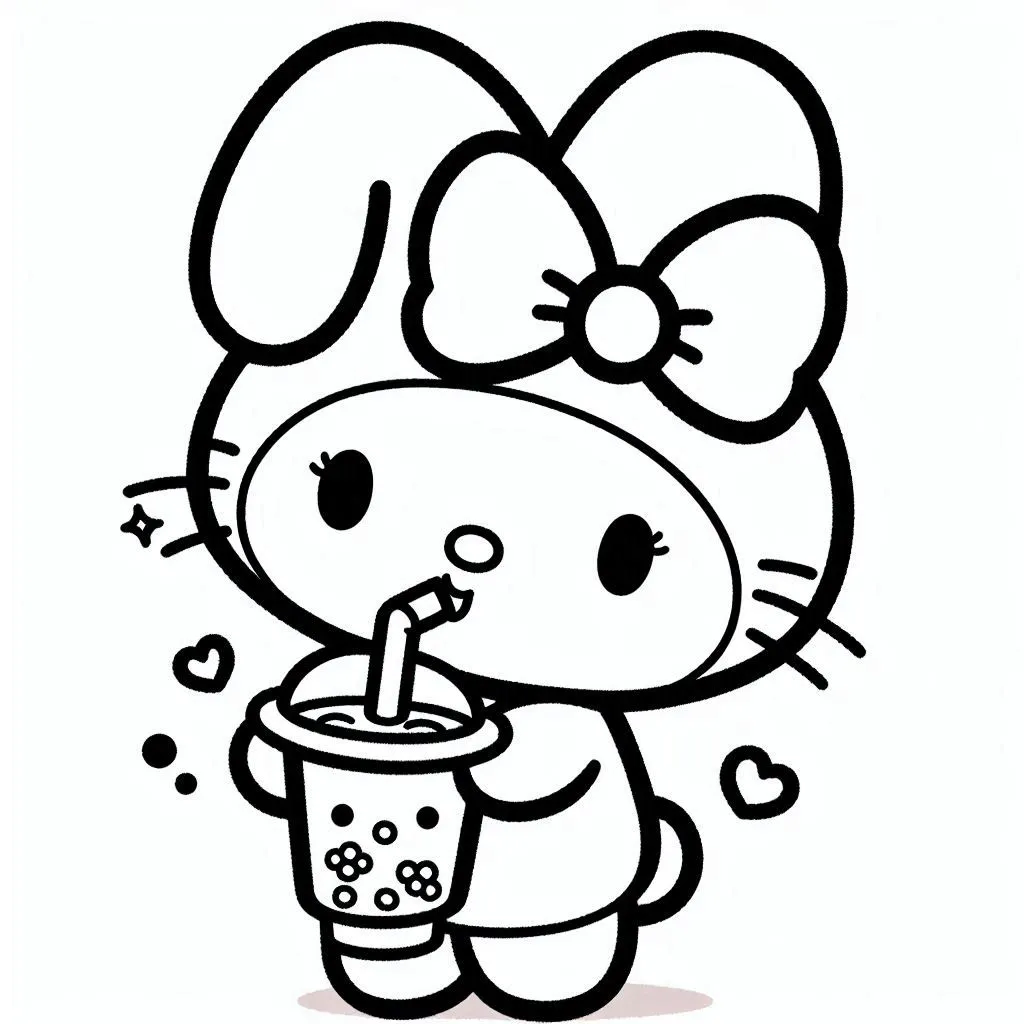 24 Kolorowanki My Melody Do Druku Darmowe PDF 24 Kolorowanki My Melody Do Druku Darmowe PDF
