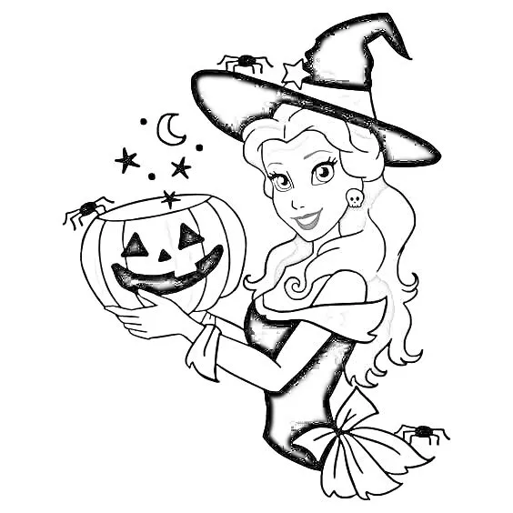 Tekening Disney Halloween