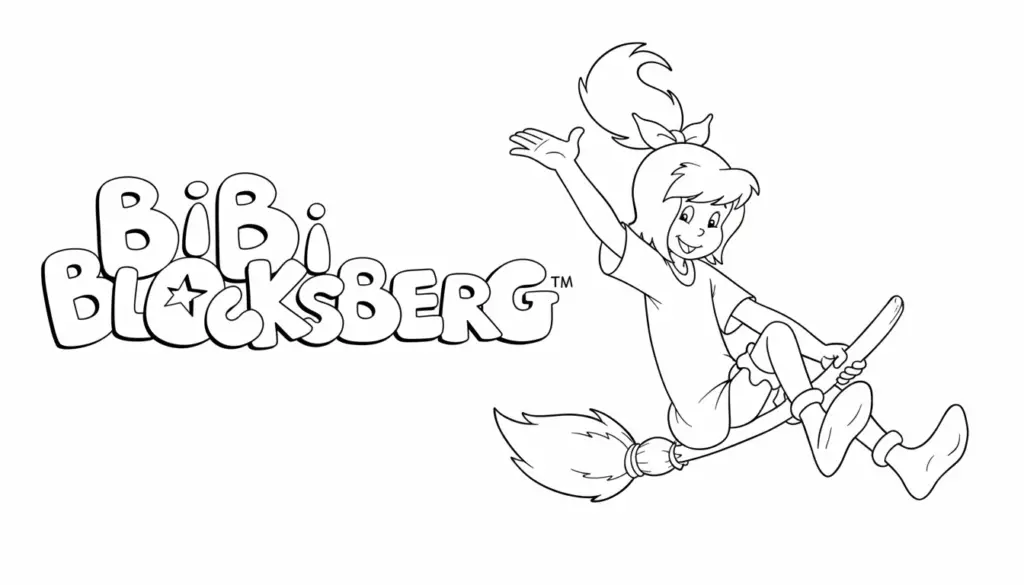 22 Bibi Blocksberg Ausmalbilder kostenlos zum ausdrucken PDF