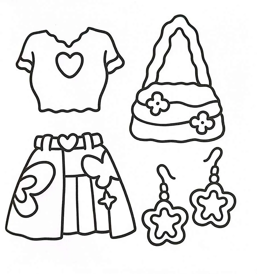 Fashion vibes download kleurplaat