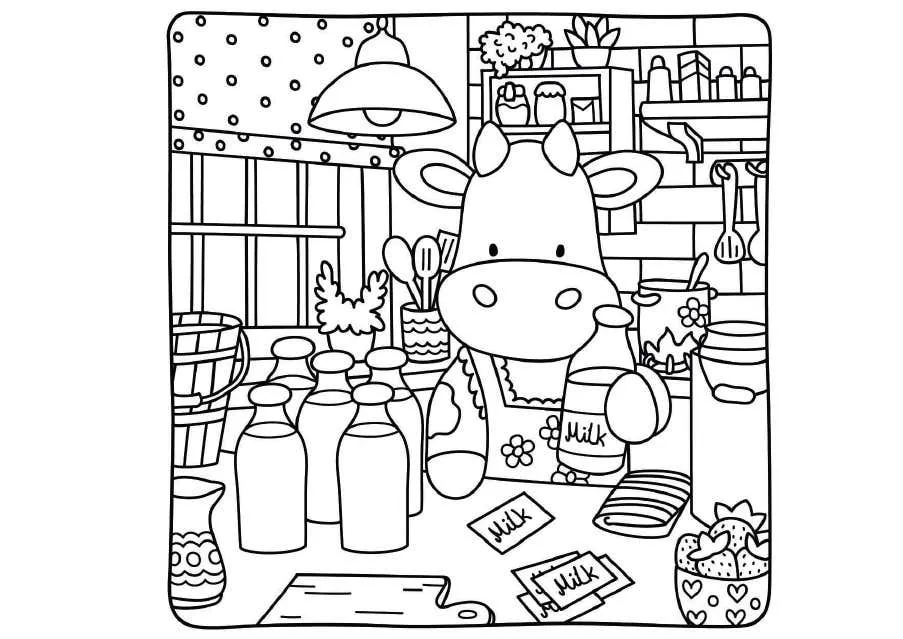 Kleurplaat Cozy Moments 28 Kleurplaat Cozy Moments21